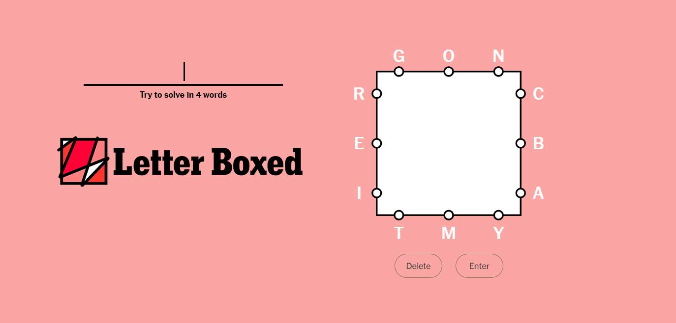 NYT Letter Boxed: A Quick Guide To The Fan-Favorite Puzzle, 40% OFF